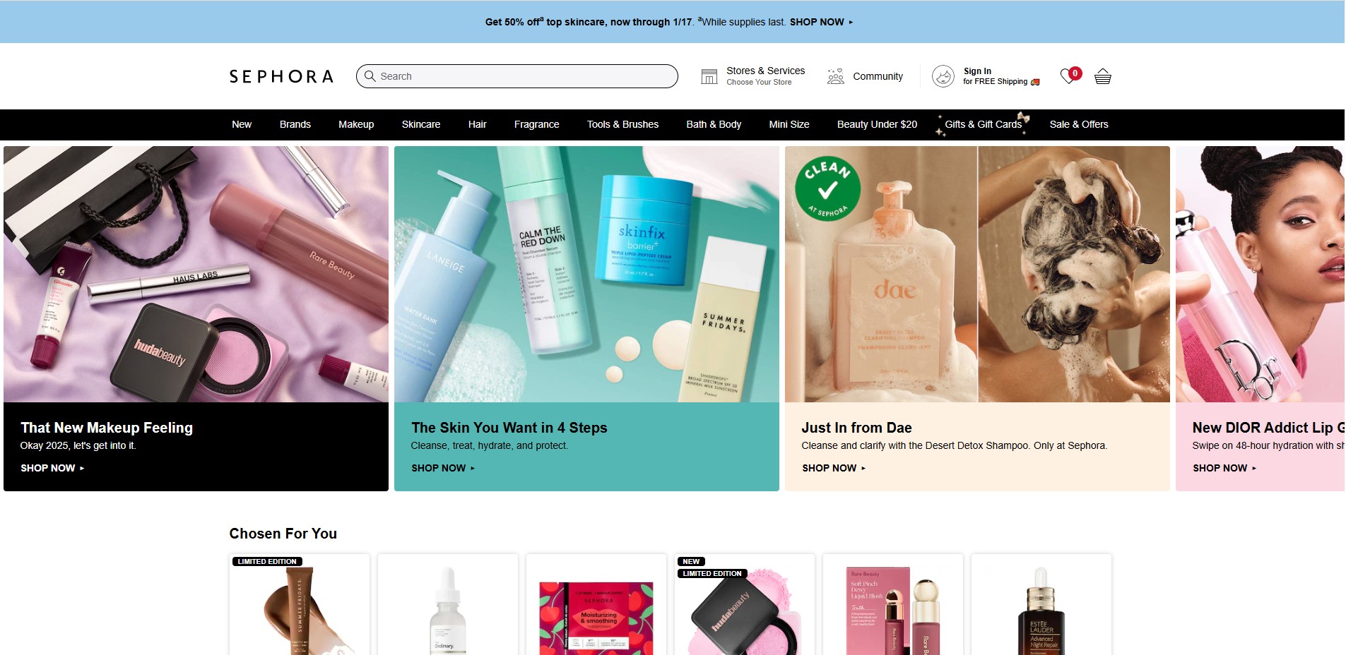 Sephora store